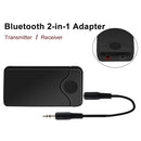 2 in 1 Wireless Bluetooth 4.2 Audio Transmitter Receiver 3.5mm Jack AUX Adapter