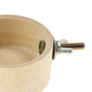 2pcs Bamboo Feeder To Hamster/Chinchillas/Guinea
