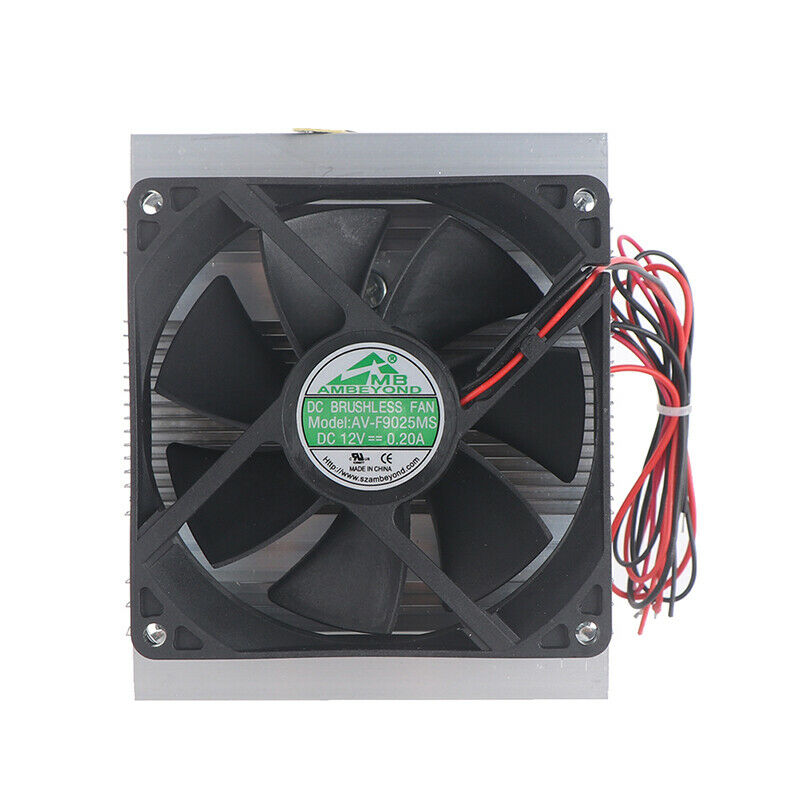 Thermoelectric Peltier Refrigeration Cooling System Kit Cooler FanB Gw