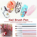 7pcs Salon Nail Brush Set Carving For Acrylic UV Gel Drawing DIY Liner Art Pen