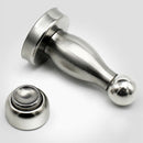 Stainless Steel Door Stopper Wall Suction Magnetic Anti Collision Door OpenS Hn