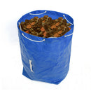 High-Capacity Drawstring Leaf Bag Garden Garbage Rubbish Storage Bag, Blue