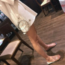 Ball Shaped Transparent Party Bag Women Evening Bag Party Wedding Clutch Pu H1Q6