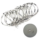 10pcs 6-Ring Portable Fishing Shrimp Crab Cast Trap Catch Crabs Tool Set