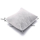 set of 5 grey velvet watch bracelet pillows cushions for case box display 3C
