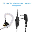 Earphone Earpiece K-type 2Pin for Kenwood KPG Baofeng UV 5R Walkie-talkie A