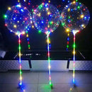 Transparent Bubble Balloon Luminous LED Balloon For Wedding Birthday Party DKC