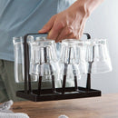 Metal Mug Holder Hanger Kitchen Stand Organizer Drinkware Drying Rack With  R5E8