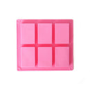 6-cavity Loaf Silicone Silicon Ice Mold Cake Baking Pan Mold Bake Oven Pan