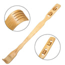 Long Bamboo Body Itch Back Scratcher Stick Scratching Aid Massage Roller 47CM #