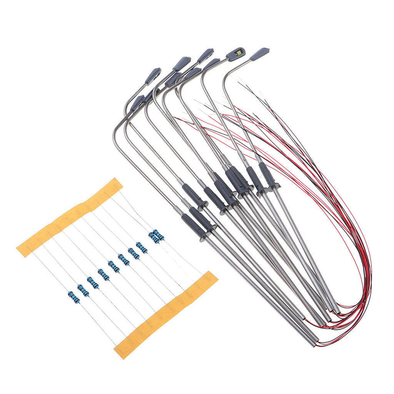 Mini Street LED Light 1/75 Landscape Lamp Post for Railway Yard Decorations