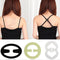 9Pcs Bra Clip Buckles Bra Straps Shadow-Shaped Buckle Conceal Bra Buckle ME