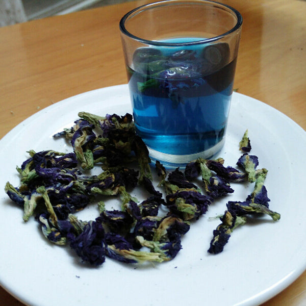 20g Pure Natural Dried Butterfly Pea Tea Blue Flowers Clitoria Ternatea Pg