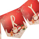 Christmas New Year Theme Party Santa Claus Flag Holiday DecorationsSEAU