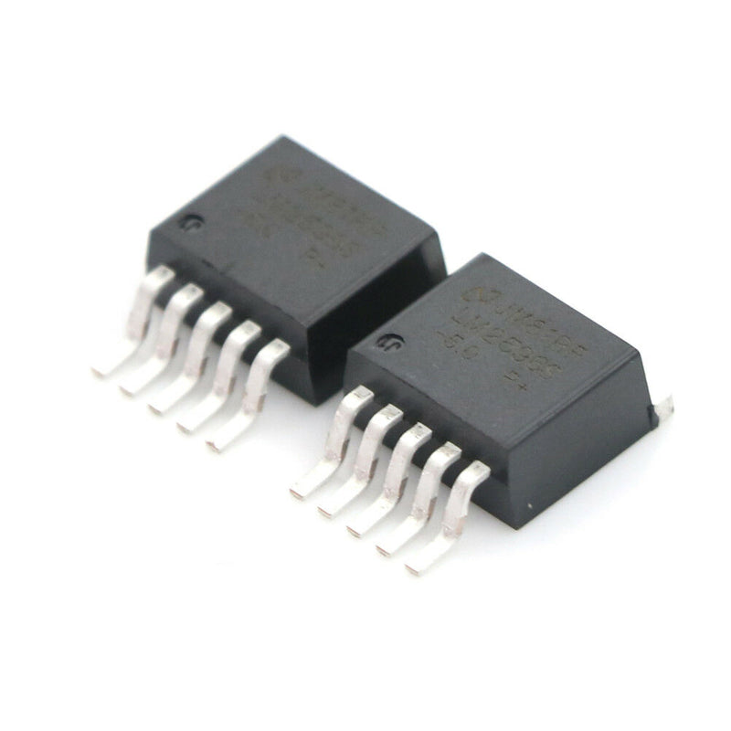 10pcs LM2596S-5.0 LM2596 Voltage Regulator IC SMD TO-263-5 5V 3A E&F T 9H FT