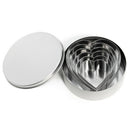 Heart Shaped Cookie Cutters, Stainless Steel Biscuit Pastry Cutters X5Q9