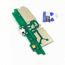 USB Charging Port Connector Micphone Jack Flex Cable Parts For Lenovo A850