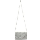 New Classy Lace Clutch Envelope Bag Bridal Designer Ladies Evening Party Pr