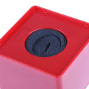 ABS Mic Microphone Interview Meeting Square Cube Flag Station 42mm Red