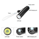 USB Rechargeable Mini XPE LED Flashlight 4 Modes Torch for Outdoor Indoor A