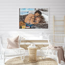 5D Full Round Girl DIY Diamond Painting Rhinestone Picture Decor (LG294)