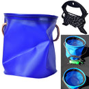 1 Pcs Fishing  Folding Waterproof Bucket Outdoor Camping Collapsible Tool EB-y