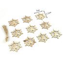 10pcs/bag DIY Wooden Clip Christmas Tree Pendant Handmade Pendant Gifts (C) A