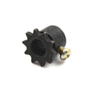 8mm Bore 10 Teeth 10T Metal Pilot Motor Gear Roller Chain Drive Sprocket BX