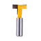 1/2*5/16 Shank Straight T-track T-Slot Router Bit Woodworking Chisel Cutter
