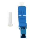 3Pieces 2.5 To 1.25mm SC Male To LC Female Adapter Single Mode Fiber Optic