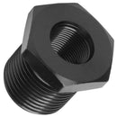 Universal Threaded Oil Filter Connector Adapter Car Modification Parts Black