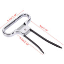 Portable Professional Wine Opener Two-Prong Cork Puller Kitchen Gadget Bar Tools