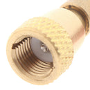 2pcs R410A R22 Refrigeration Charging Adapter for 1/4" Safety Valve Service BX