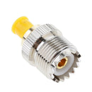 2pcs SMA Female to UHF Female RF Connector Adapter SO239 Converter