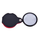 Portable Handheld Magnifier 8X Leather Magnifier Reading Monocle Jewelry GlSEAU
