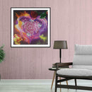 5D DIY Special Shaped Diamond Painting Flower Cross Stitch Mosaic Craft Kit