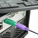 USB Male to PS2 Female Converter Adapter Adaptor For MOUSE A PS KEYBOARD F3 K1C8