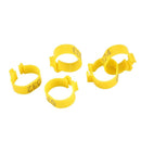 100Pcs 001-100 Numbered Leg Bands 18mm Rings for Clip On Poultry Hens Chick