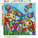 5D DIY Diamond Painting Colorful Animal Embroidery Cross Crafts Stitch Home