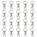 20 small removable screw caps for key rings - carabiner key chain - cosmeti