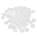100PCS 40.6MM Round Coin Case Storage Box Plastic Coin Collecting Holder Acrylic