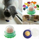Tasty Cat Snack Catnip Sugar Candy Licking Solid Nutrition Energy Ball Toys