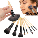 Pro 24 Pcs Makeup Brushes Cosmetic Tool Eyeshadow Powder Brush Set w/ Case