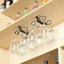 Wine Glasses Rack Under Cabinet Stemware Rack Wine Glass Holder Hanger Rack