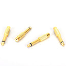 10pcs RCA Female jack to 6.35mm Mono Male Plug Audio Adapter Connector B ~S