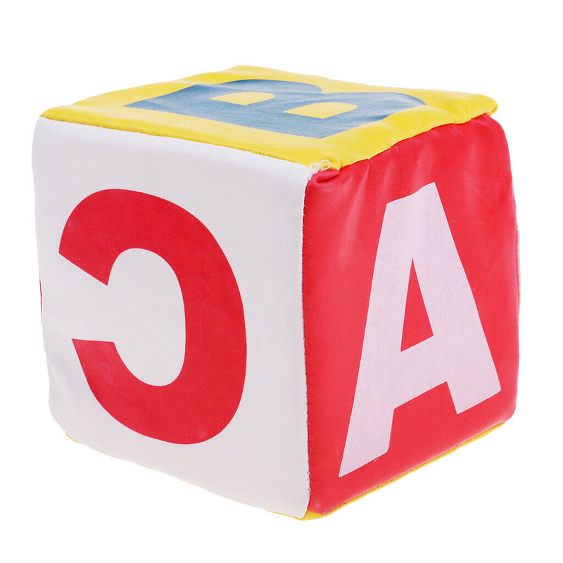 Sponge Dice Foam Dot Dice Children Playing Dice for Math Count Teaching A-F