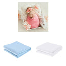 2xBaby Photography Props Blanket Stretch Cotton Newborn Boy Girl Photo Wrap