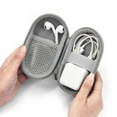 baona Eva Oxford Hard Zipper Mini Earbuds Earphone Case Bluebuds Case In-Ea