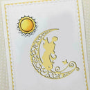 Moon Goddess Cutting Dies Stencil Carbon Steel Embossing Scrapbook DIY H3P8