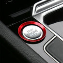 Engine Start Stop Button Ignition Switch Chrome Cover Trim Fit For VW Volkswagen